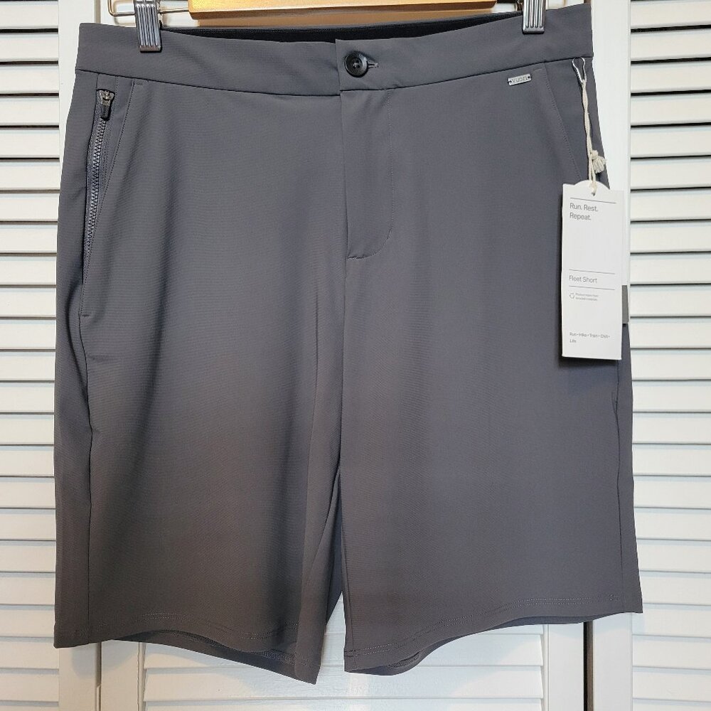 NWT Vuori Men's Fleet Shorts - Size S - Charcoal